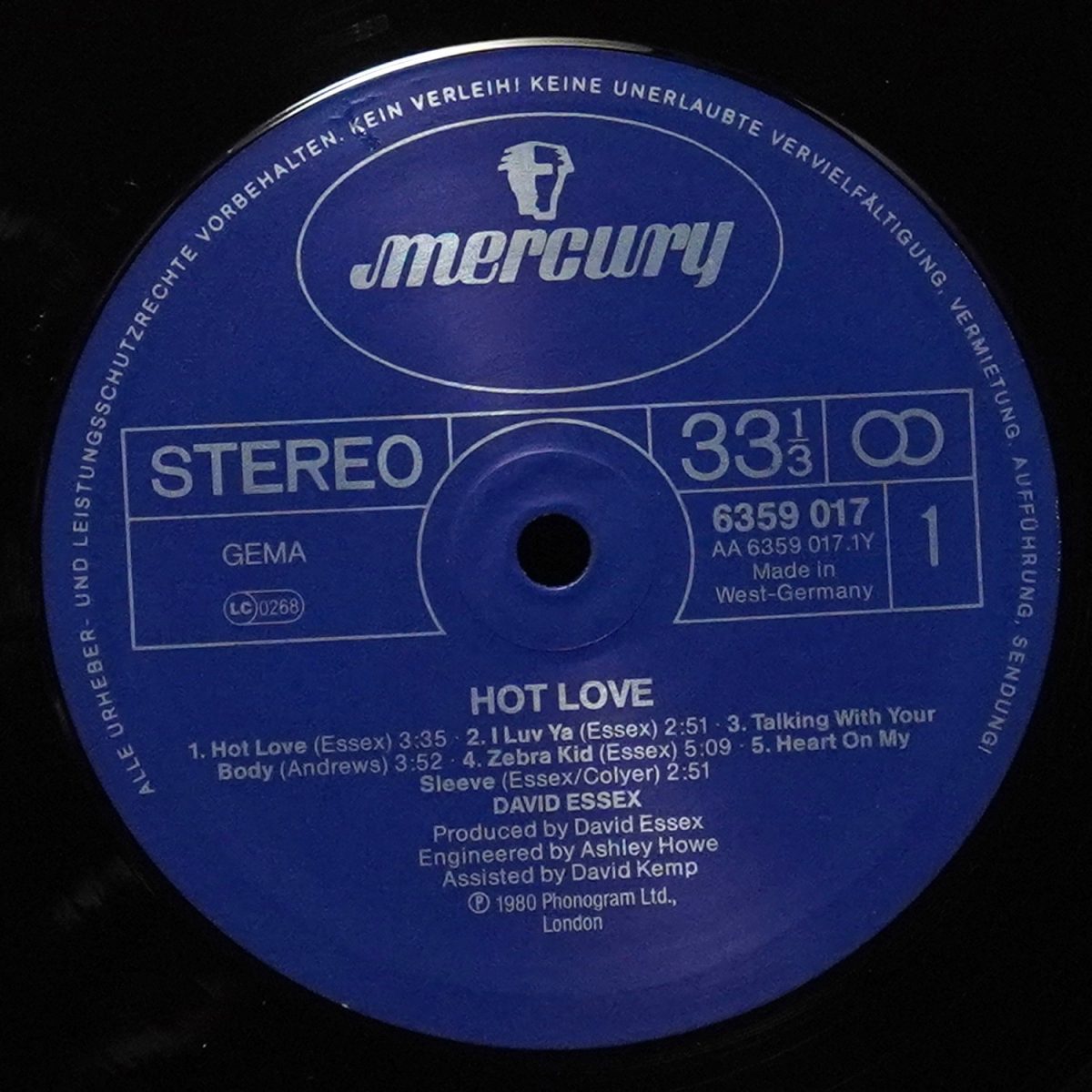 LP David Essex — Hot Love фото 2