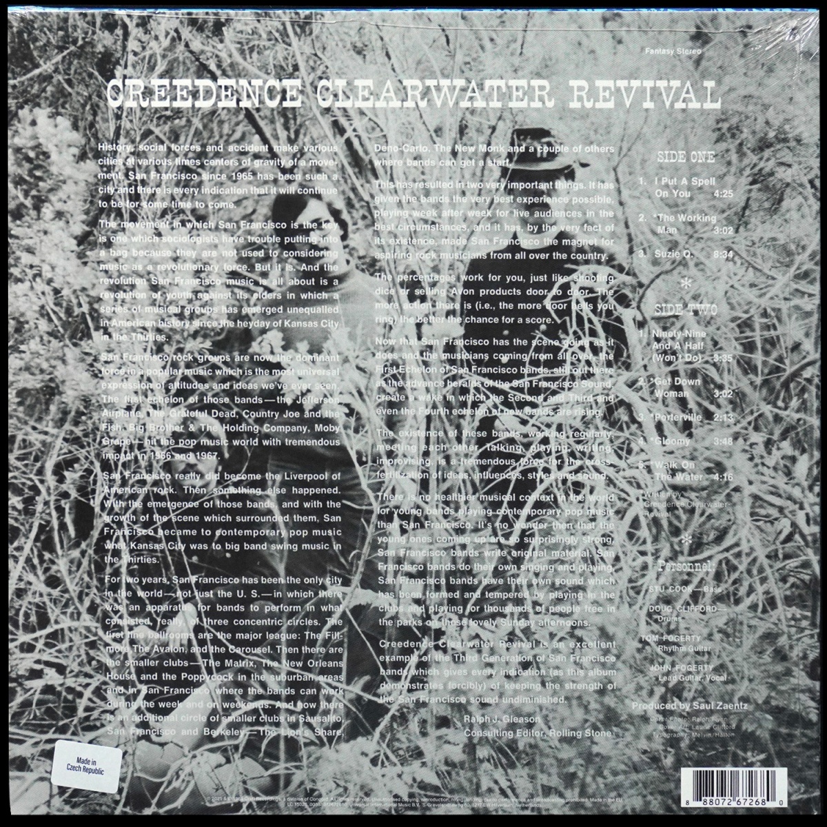 LP Creedence Clearwater Revival — Creedence Clearwater Revival (цветной винил) фото 2