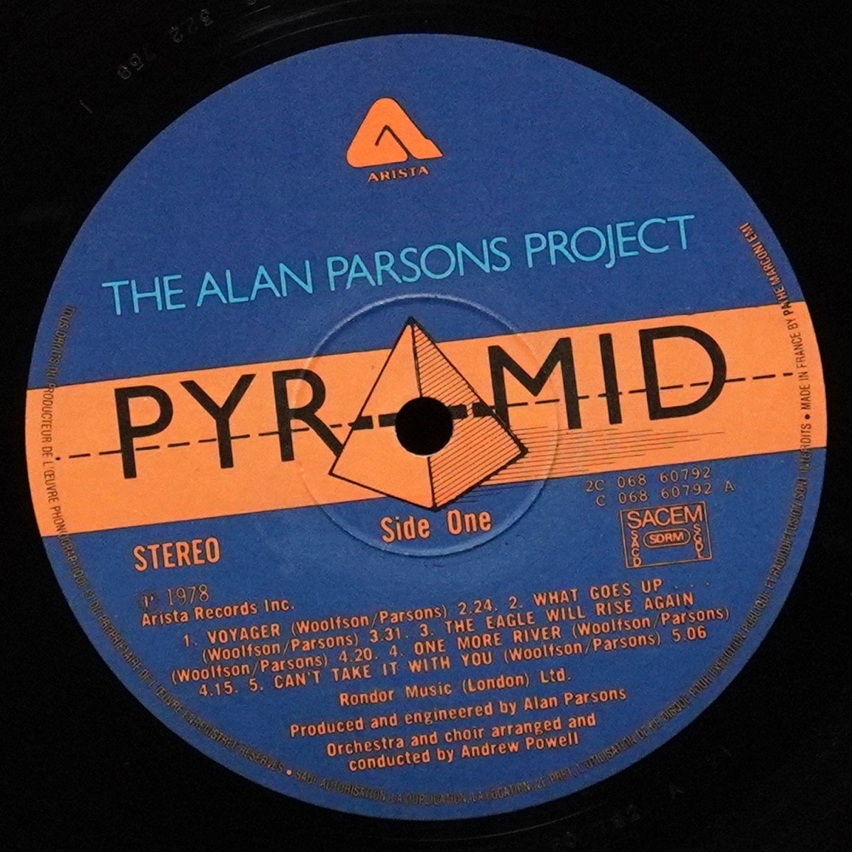 LP Alan Parsons Project — Pyramid фото 2