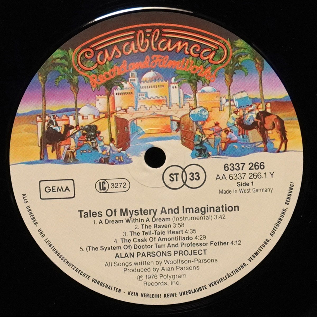 LP Alan Parsons Project — Tales Of Mystery And Imagination фото 2