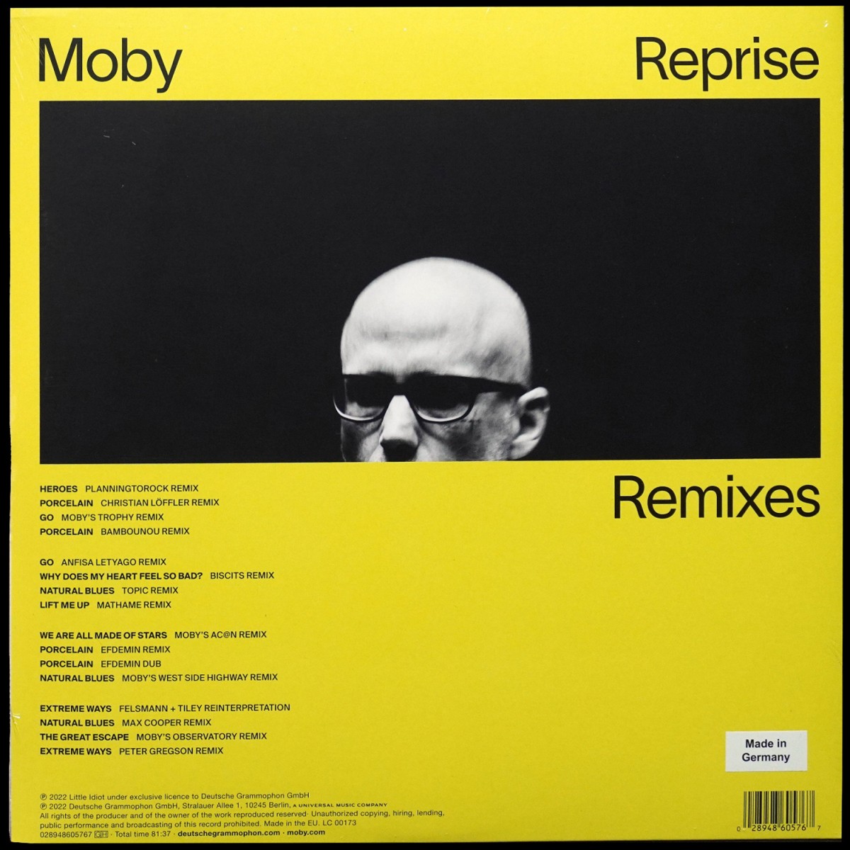 LP Moby — Reprise Remixes (2LP) фото 2