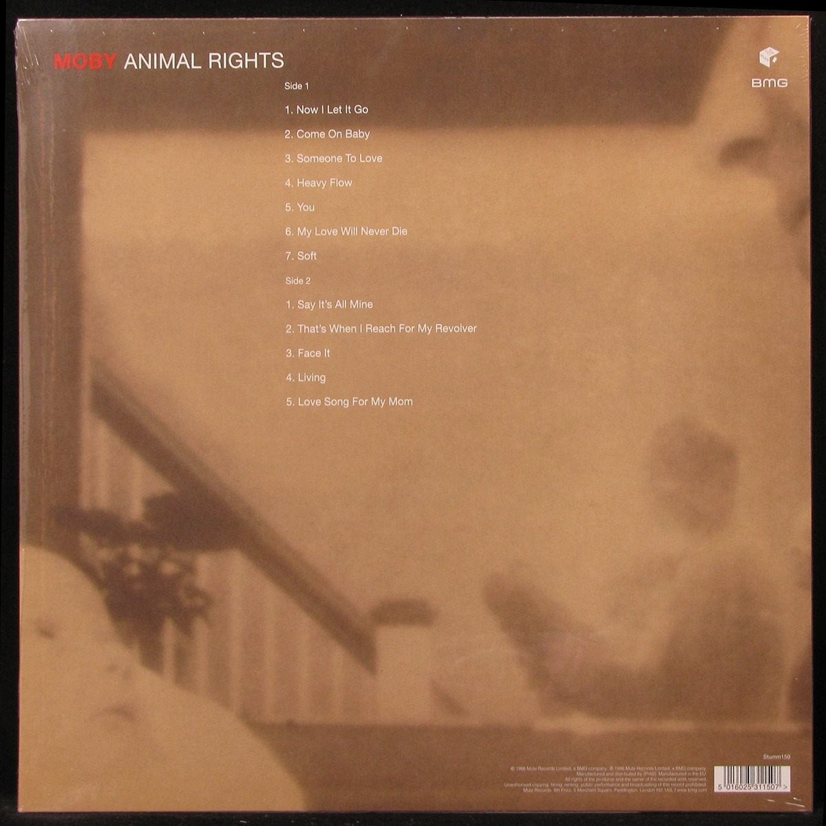 LP Moby — Animal Rights фото 2