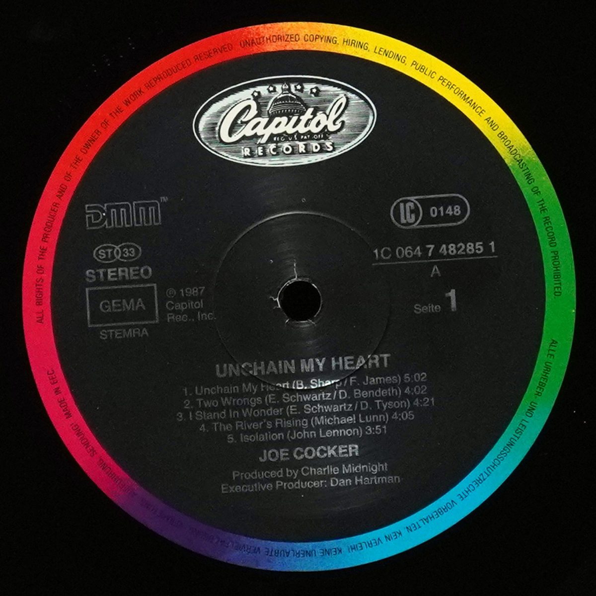 LP Joe Cocker — Unchain My Heart фото 2