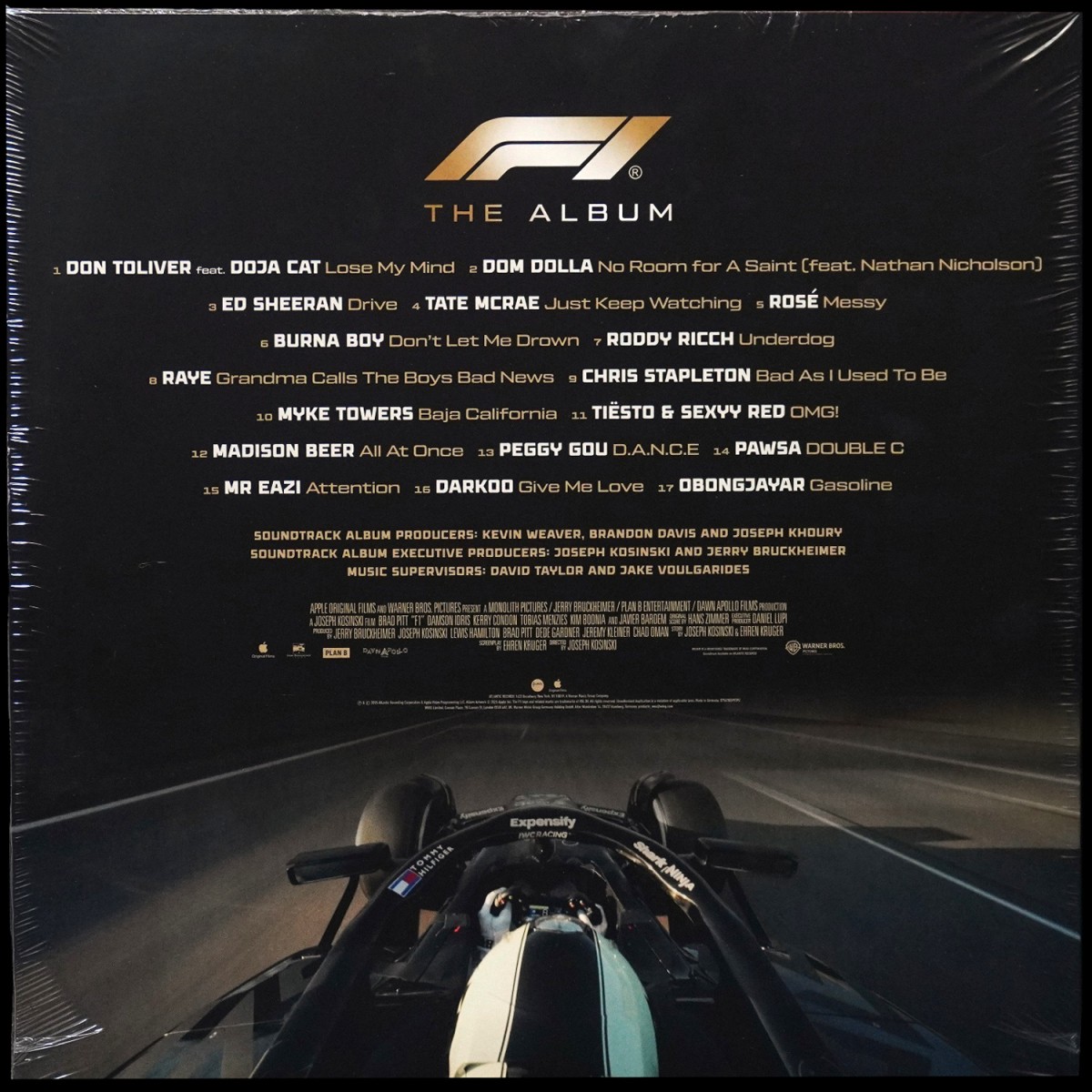 LP V/A — F1 The Album (Music From F1 The Movie) (тёмно-серый галактический винил) фото 2