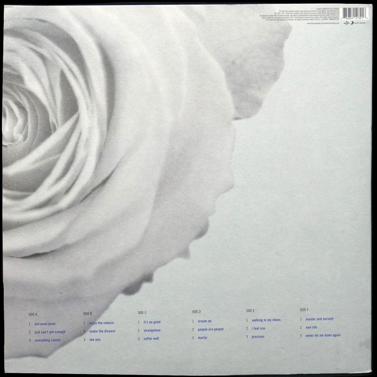 LP Depeche Mode — Best Of (Volume 1) (3LP, + буклет) фото 2