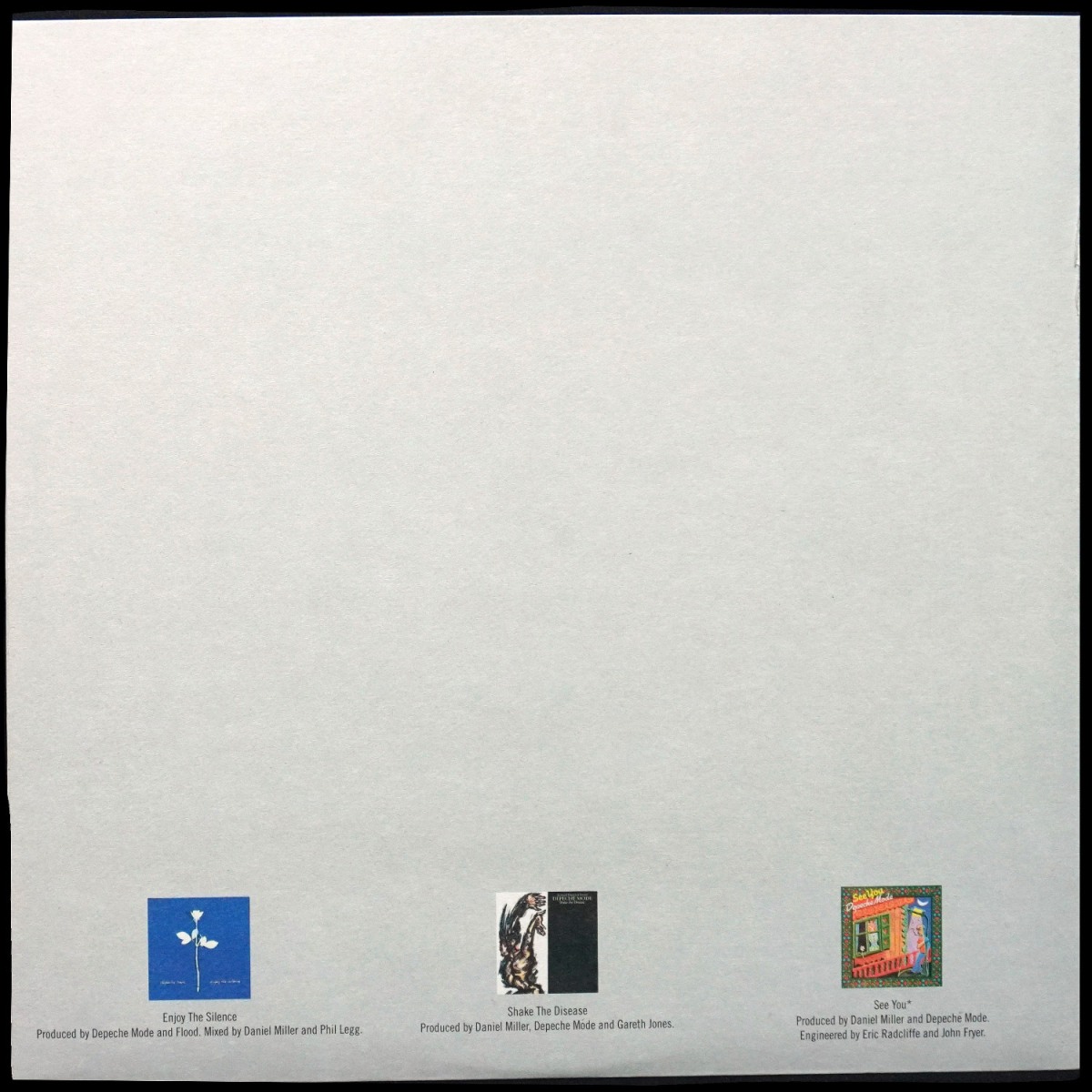 LP Depeche Mode — Best Of (Volume 1) (3LP, + буклет) фото 12