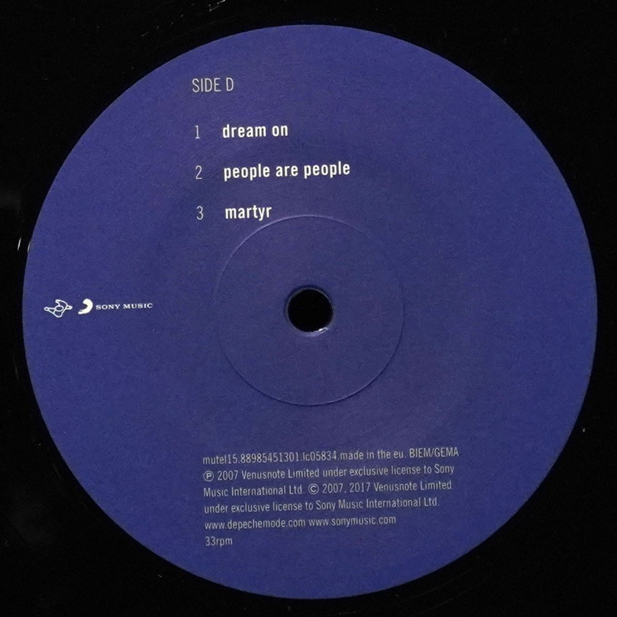 LP Depeche Mode — Best Of (Volume 1) (3LP, + буклет) фото 4