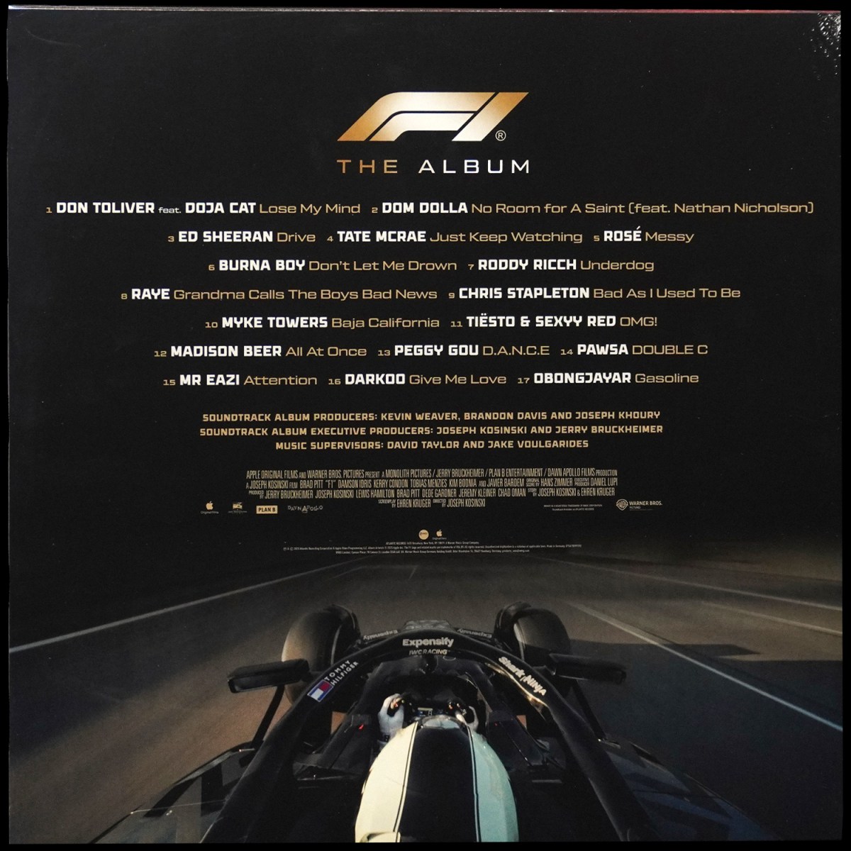 LP V/A — F1 The Album (Music From F1 The Movie) (серебряный галактический винил) фото 2