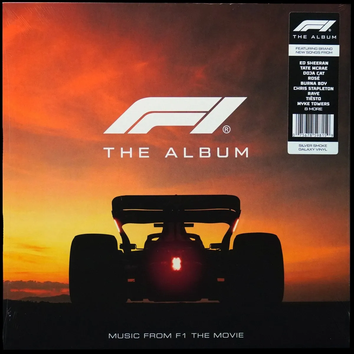 LP V/A — F1 The Album (Music From F1 The Movie) (серебряный галактический винил) фото
