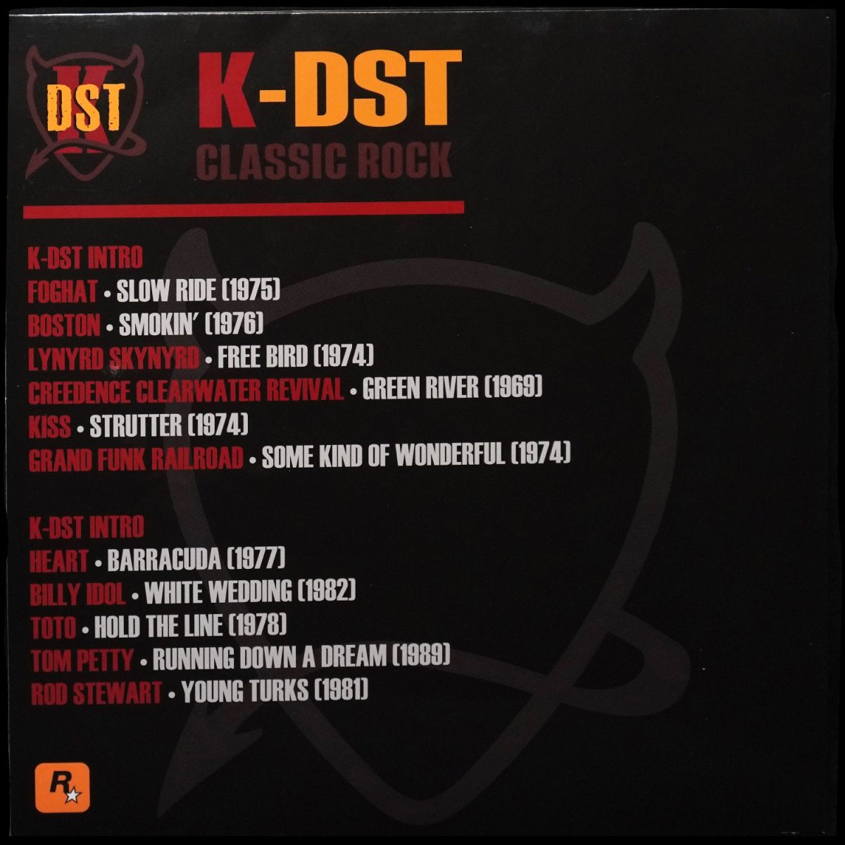 LP V/A — K-DST Classic Rock (Grand Theft Auto: San Andreas Soundtrack) фото 3