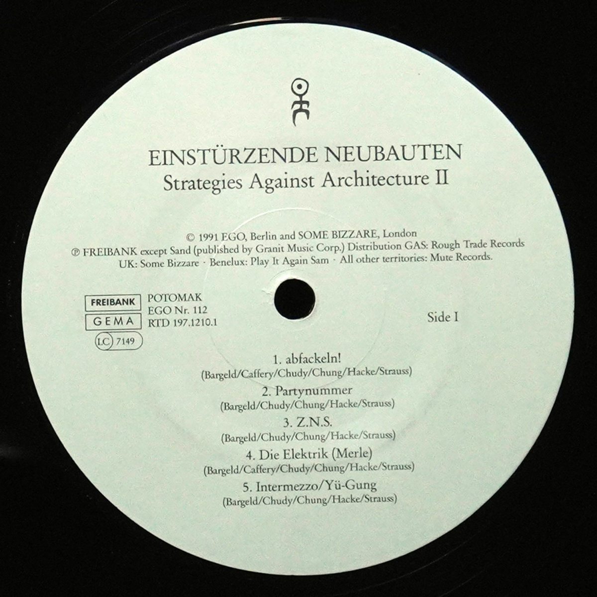 LP Einsturzende Neubauten — Strategies Against Architecture II (2LP, + буклет) фото 5