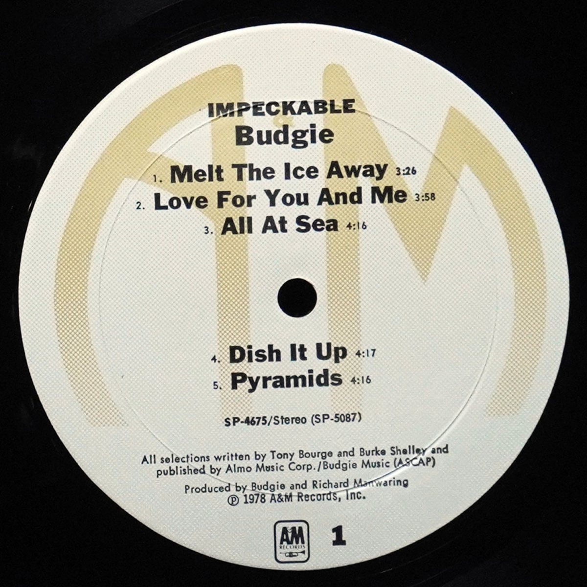 LP Budgie — Impeckable фото 3