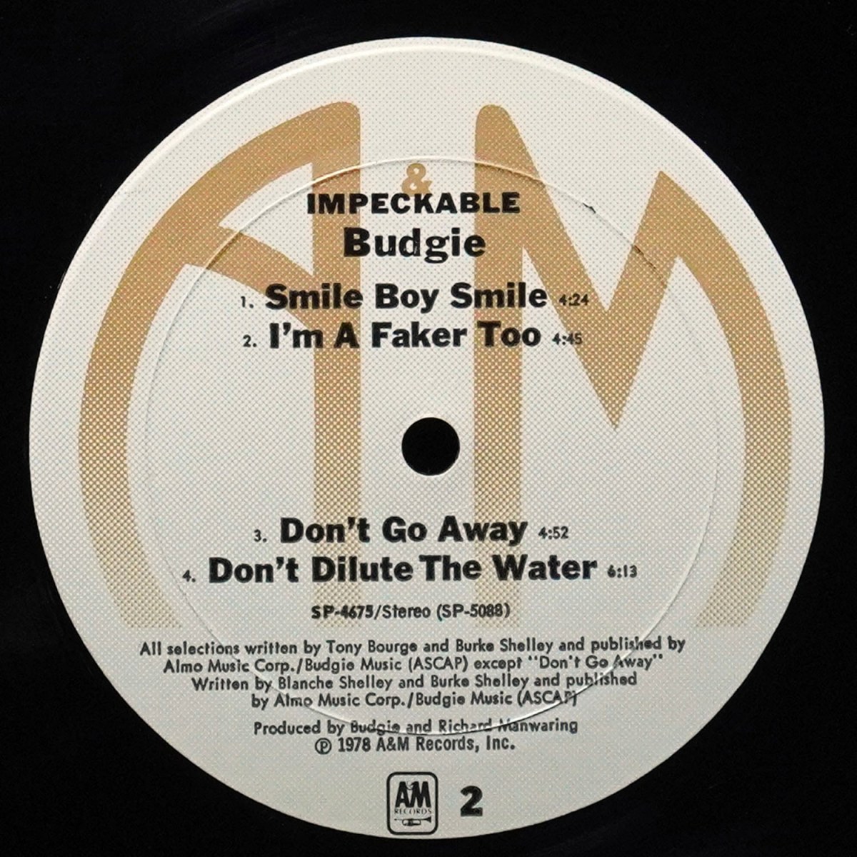 LP Budgie — Impeckable фото 4