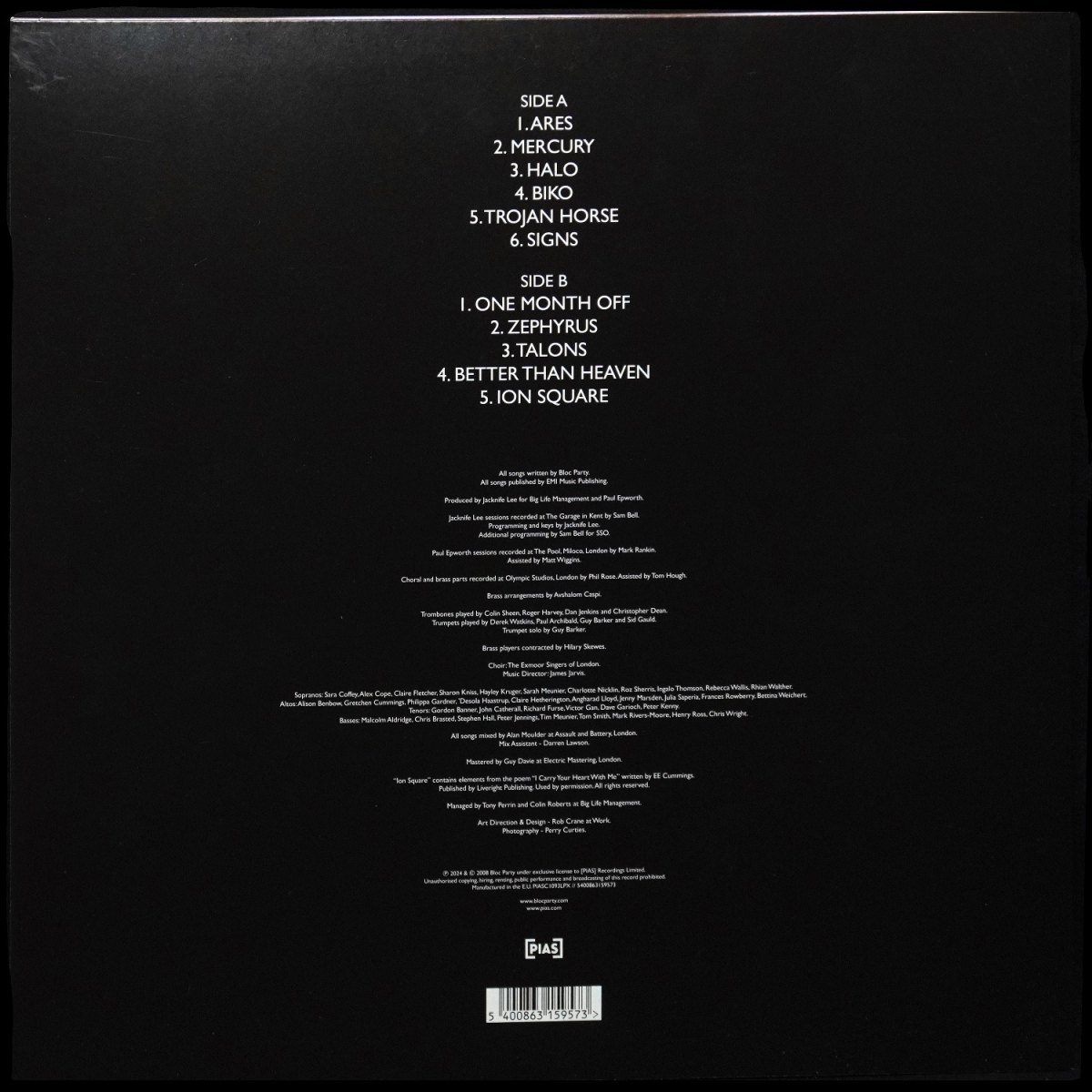 LP Bloc Party — Intimacy (цветной винил) фото 2