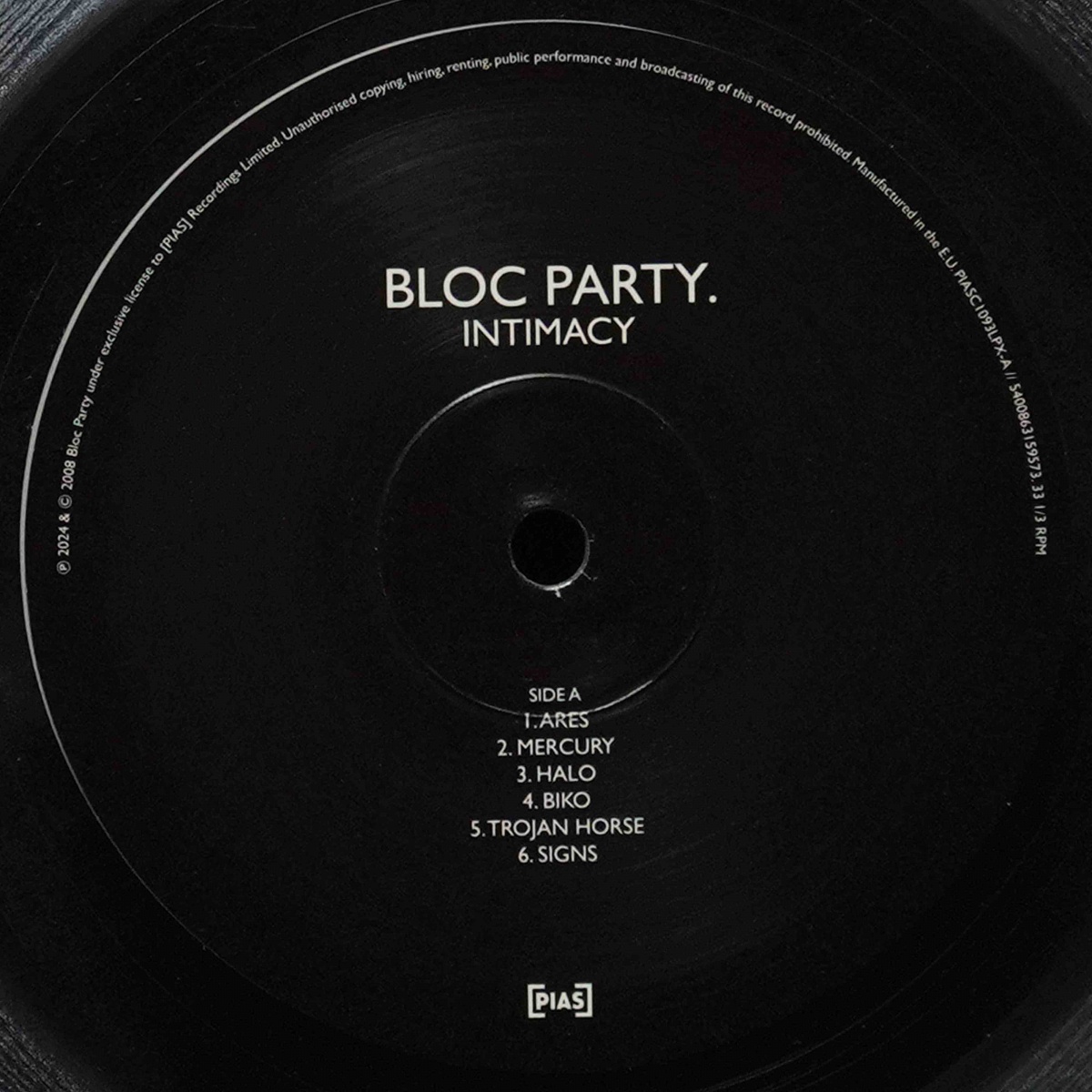 LP Bloc Party — Intimacy (цветной винил) фото 6