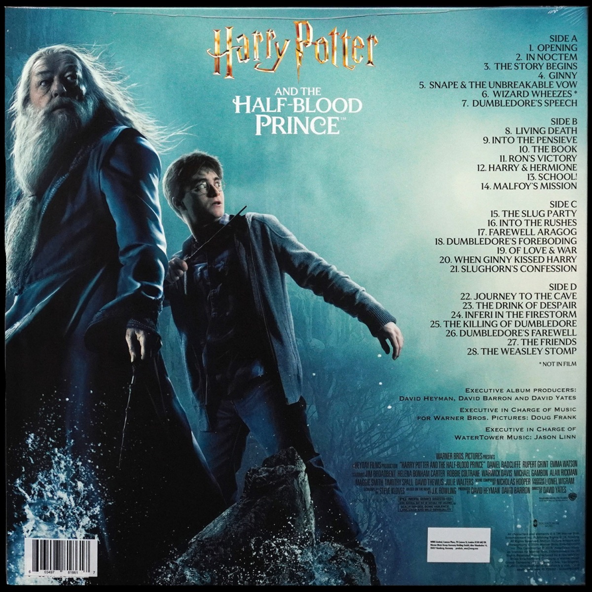 LP Nicholas Hooper — Harry Potter And The Half-Blood Prince (Original Motion Picture Soundtrack) (2LP, цветной винил) фото 2
