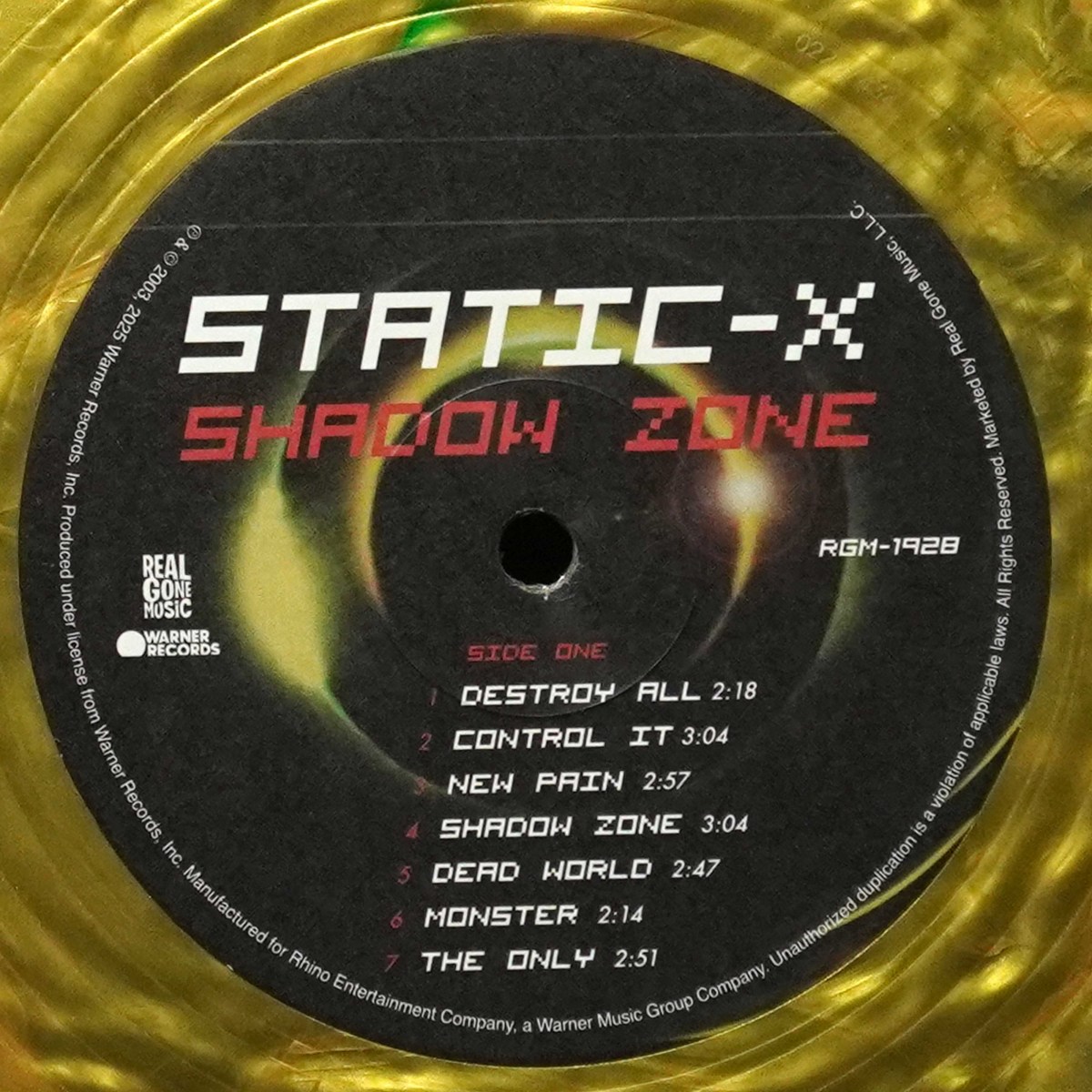 LP Static-X — Shadow Zone (цветной винил) фото 3