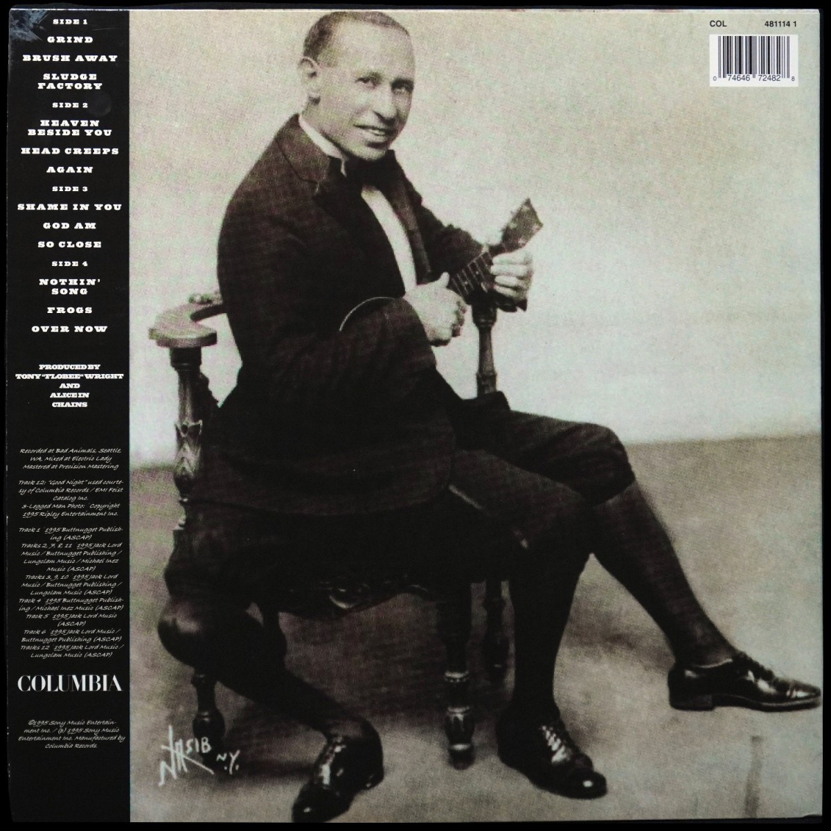 LP Alice In Chains — Alice In Chains (2LP, цветной винил, + постер) фото 2