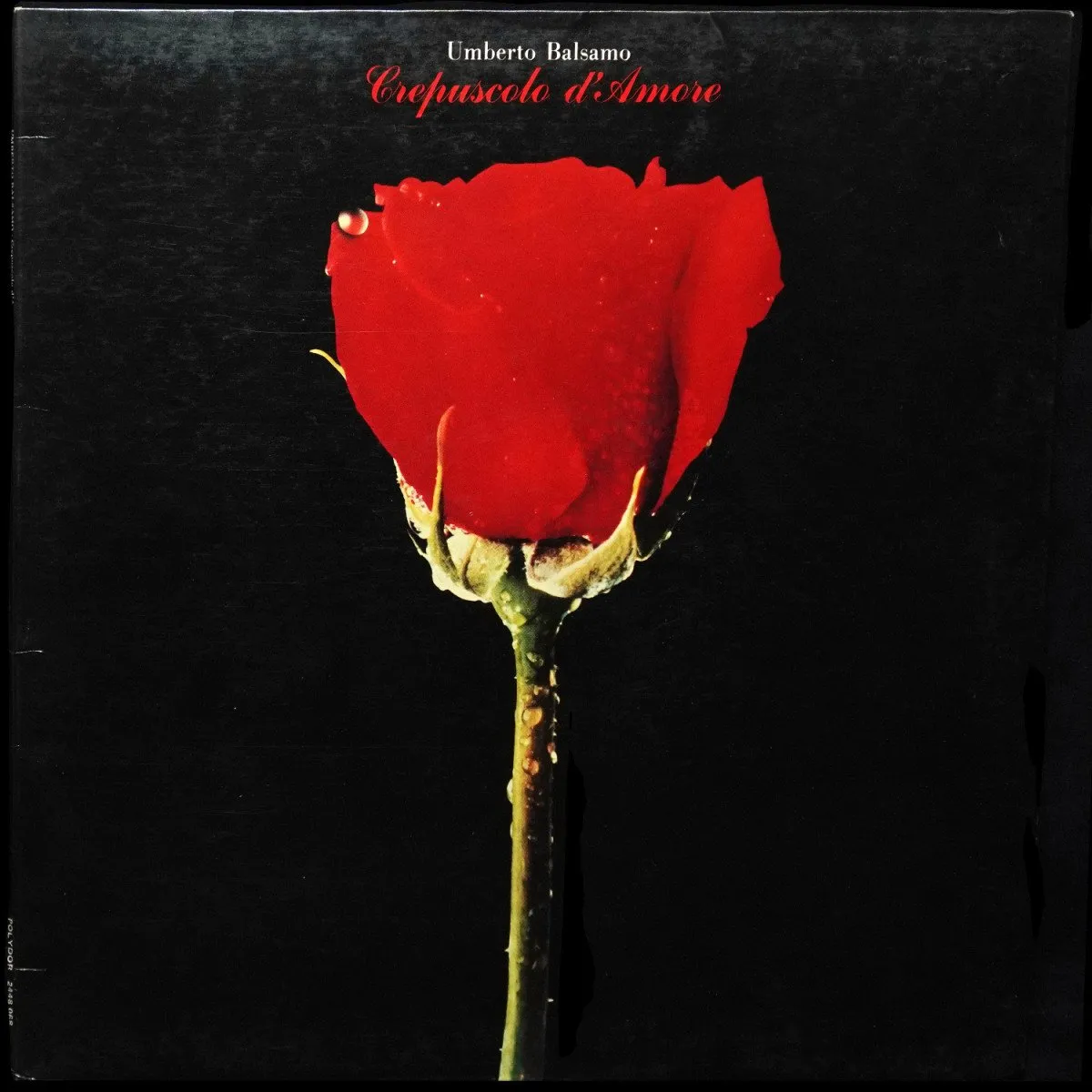 LP Umberto Balsamo — Crepuscolo D'Amore фото