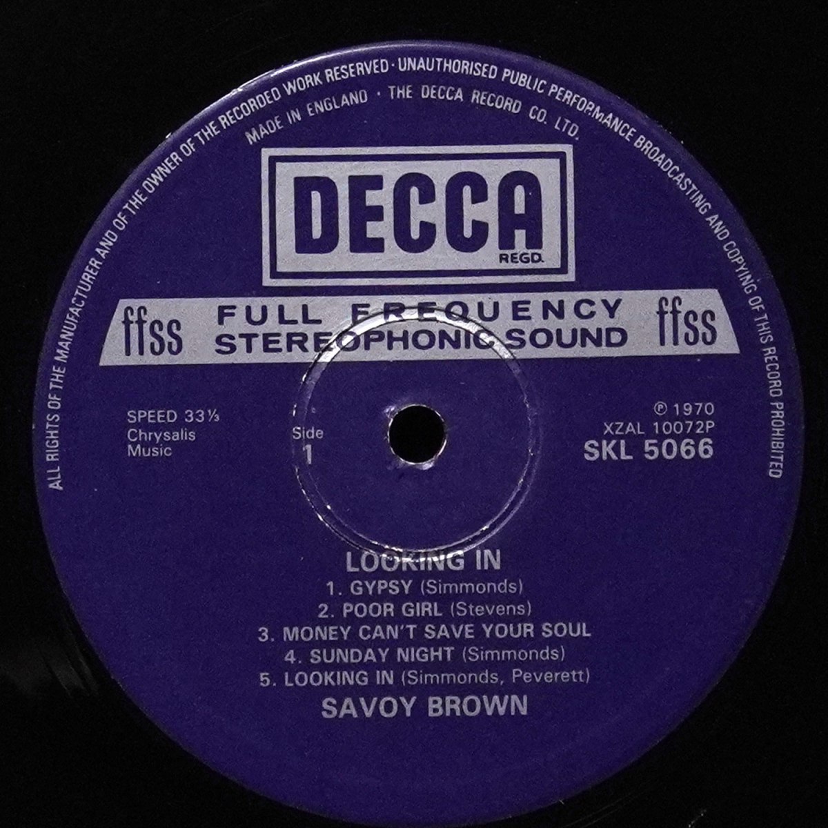 LP Savoy Brown — Looking In фото 3