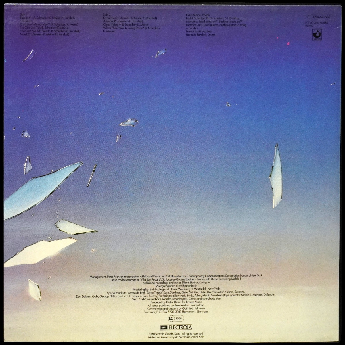 LP Scorpions — Blackout фото 2