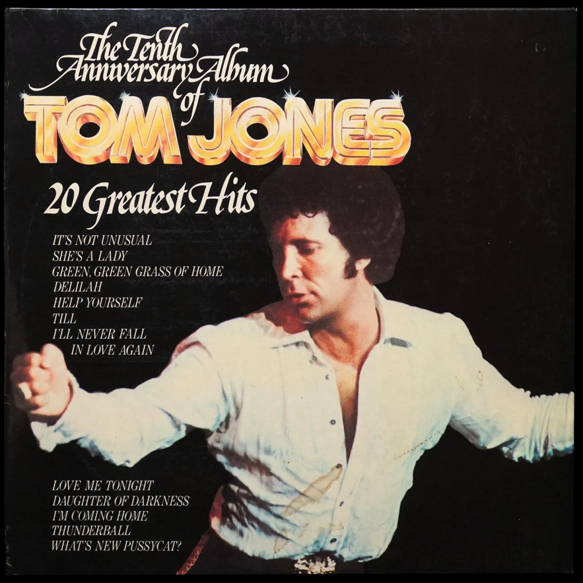 LP Tom Jones — 20 Greatest Hits (2LP) фото