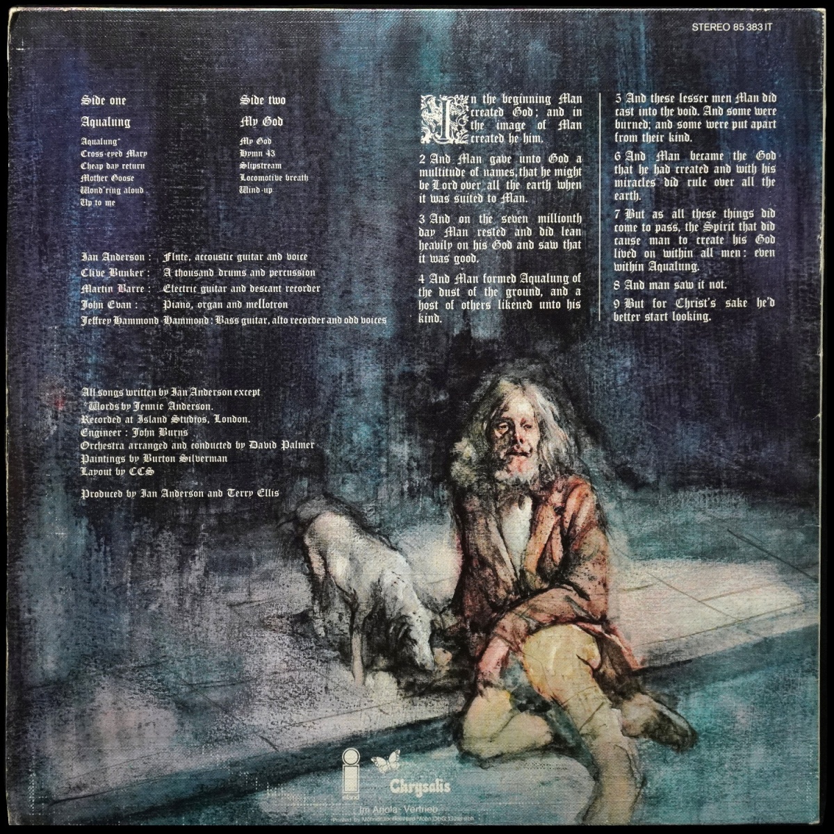 LP Jethro Tull — Aqualung фото 2