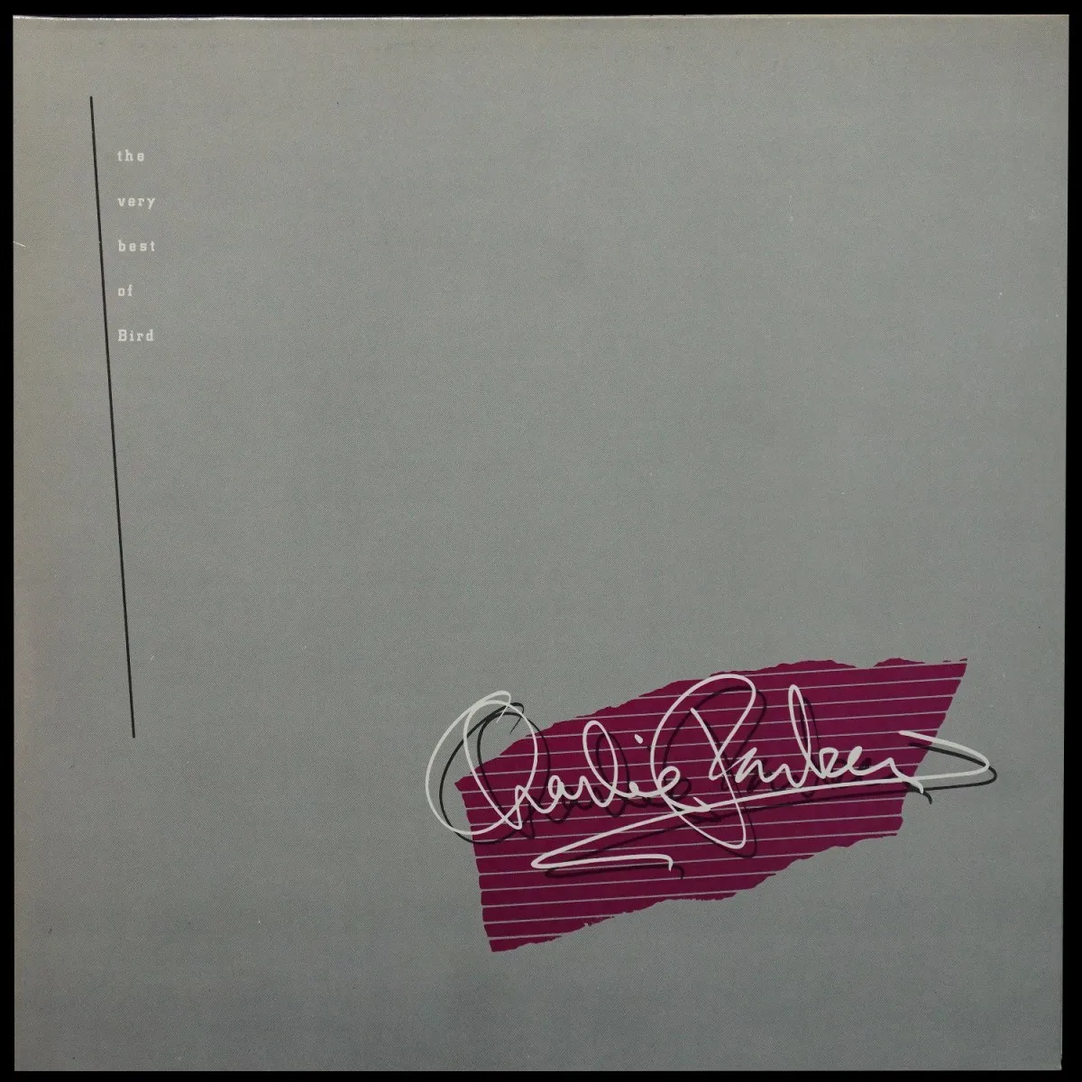 LP Charlie Parker — Very Best Of Bird (2LP) фото