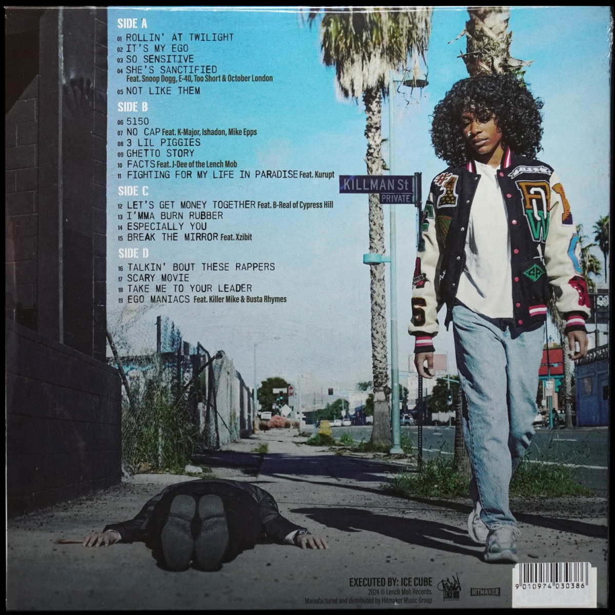 LP Ice Cube — Man Down (2LP, цветной винил) фото 2