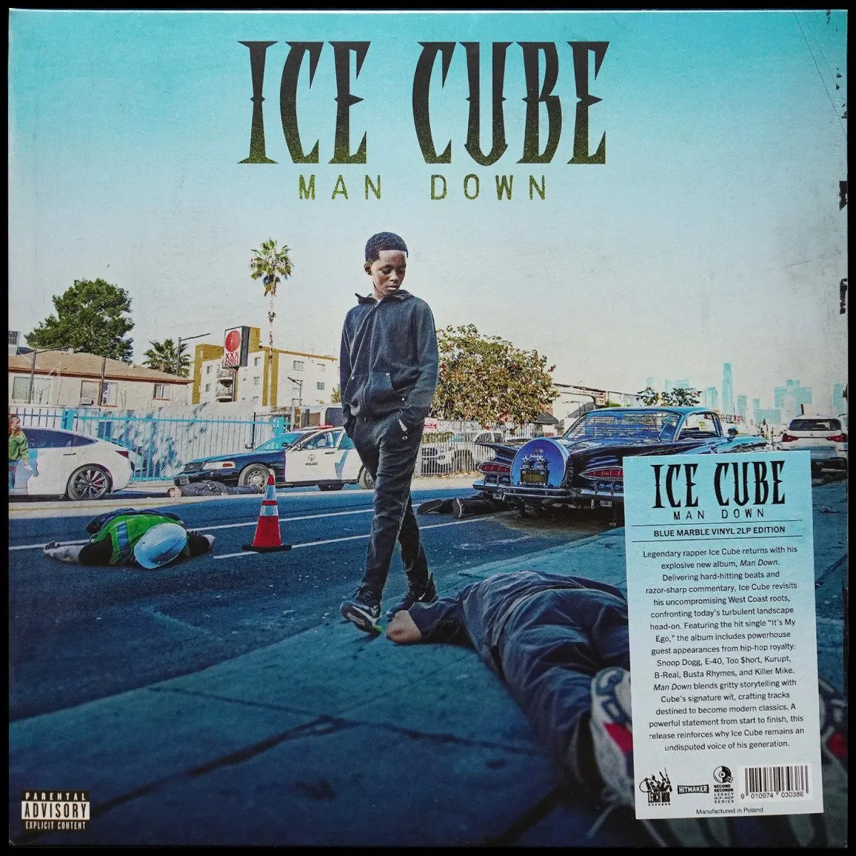 LP Ice Cube — Man Down (2LP, цветной винил) фото