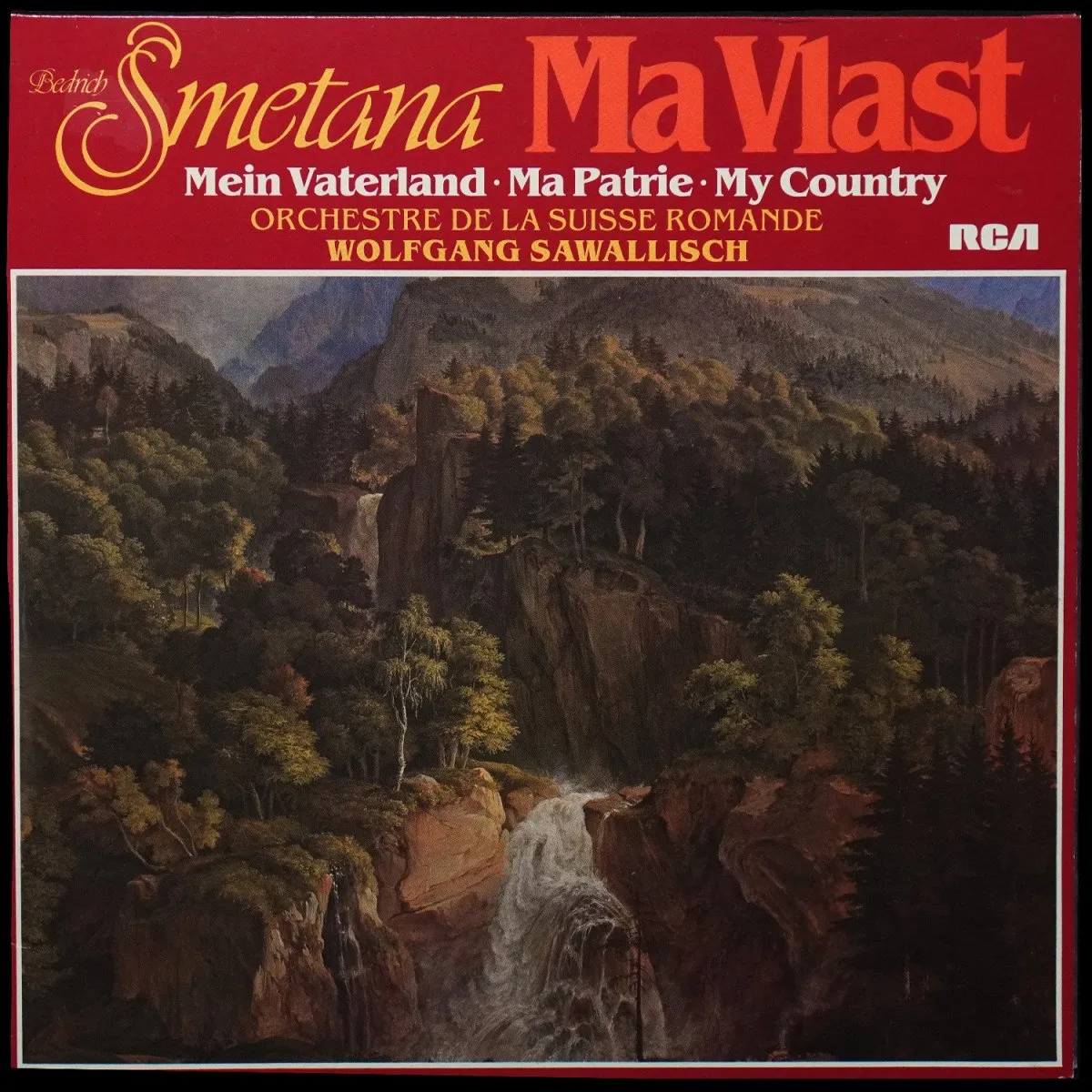 LP Wolfgang Sawallisch — Smetana: Ma Vlast (Mein Vaterland / Ma Patrie / My Country) (2LP) фото
