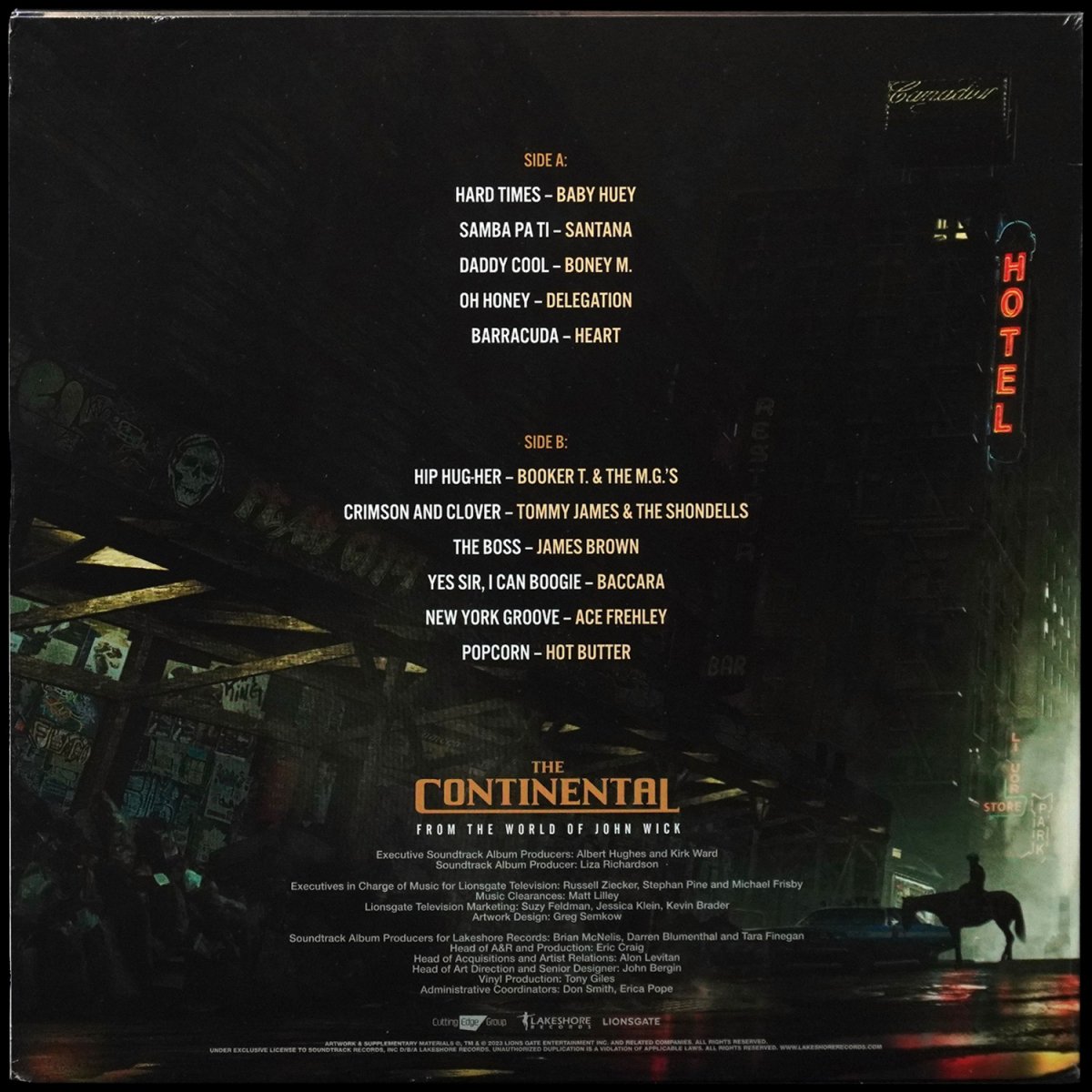 LP V/A — Continental (From The World Of John Wick) фото 2