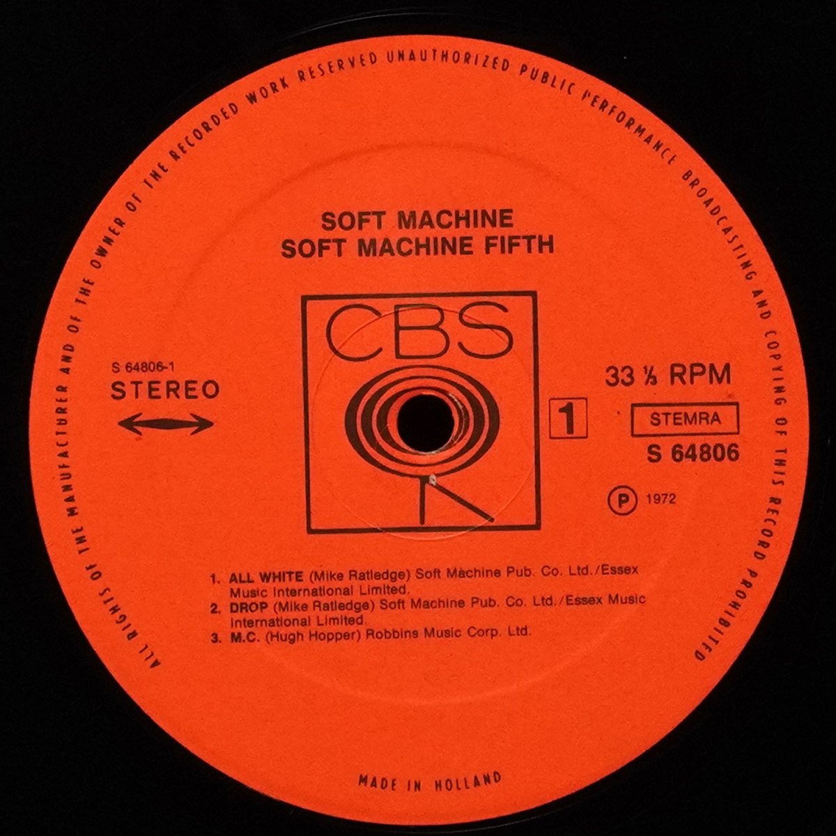 LP Soft Machine — Fifth фото 3
