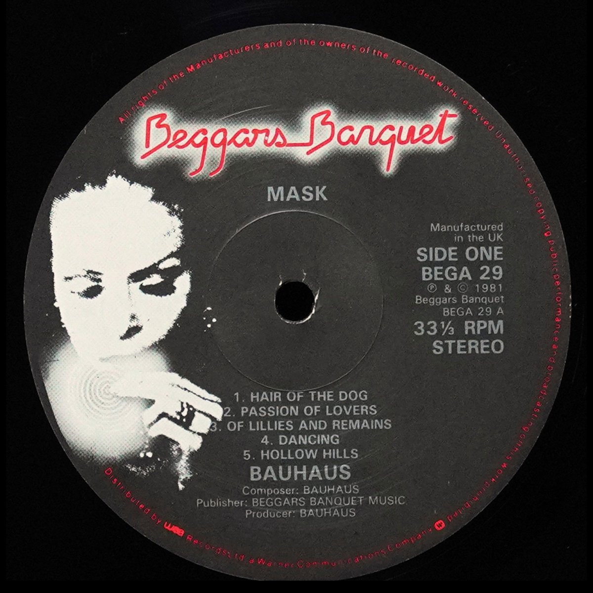 LP Bauhaus — Mask фото 3