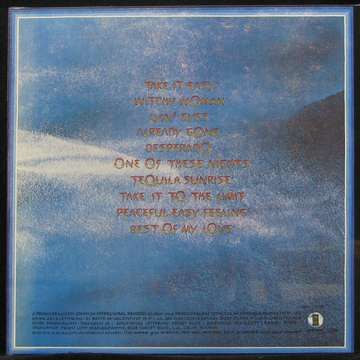 LP Eagles — Their Greatest Hits 1971-1975 фото 2