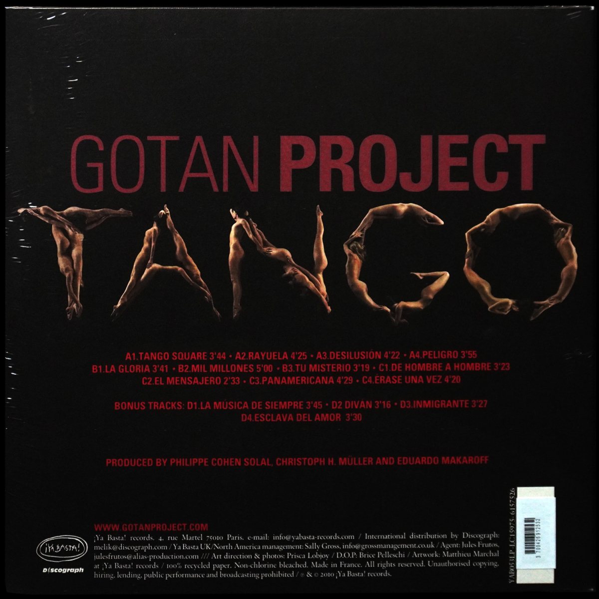 LP Gotan Project — Tango 3.0 фото 2