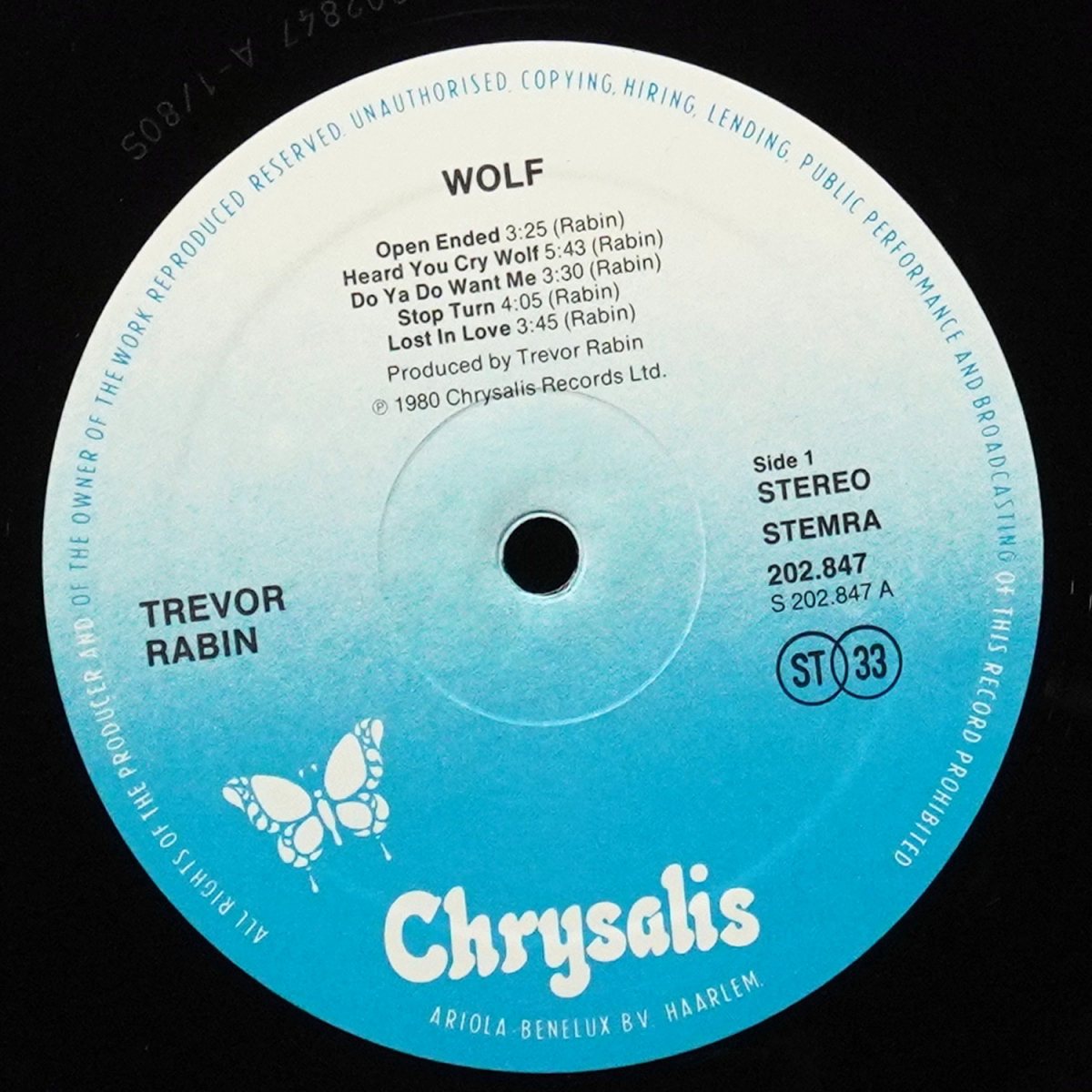 LP Trevor Rabin — Wolf фото 2