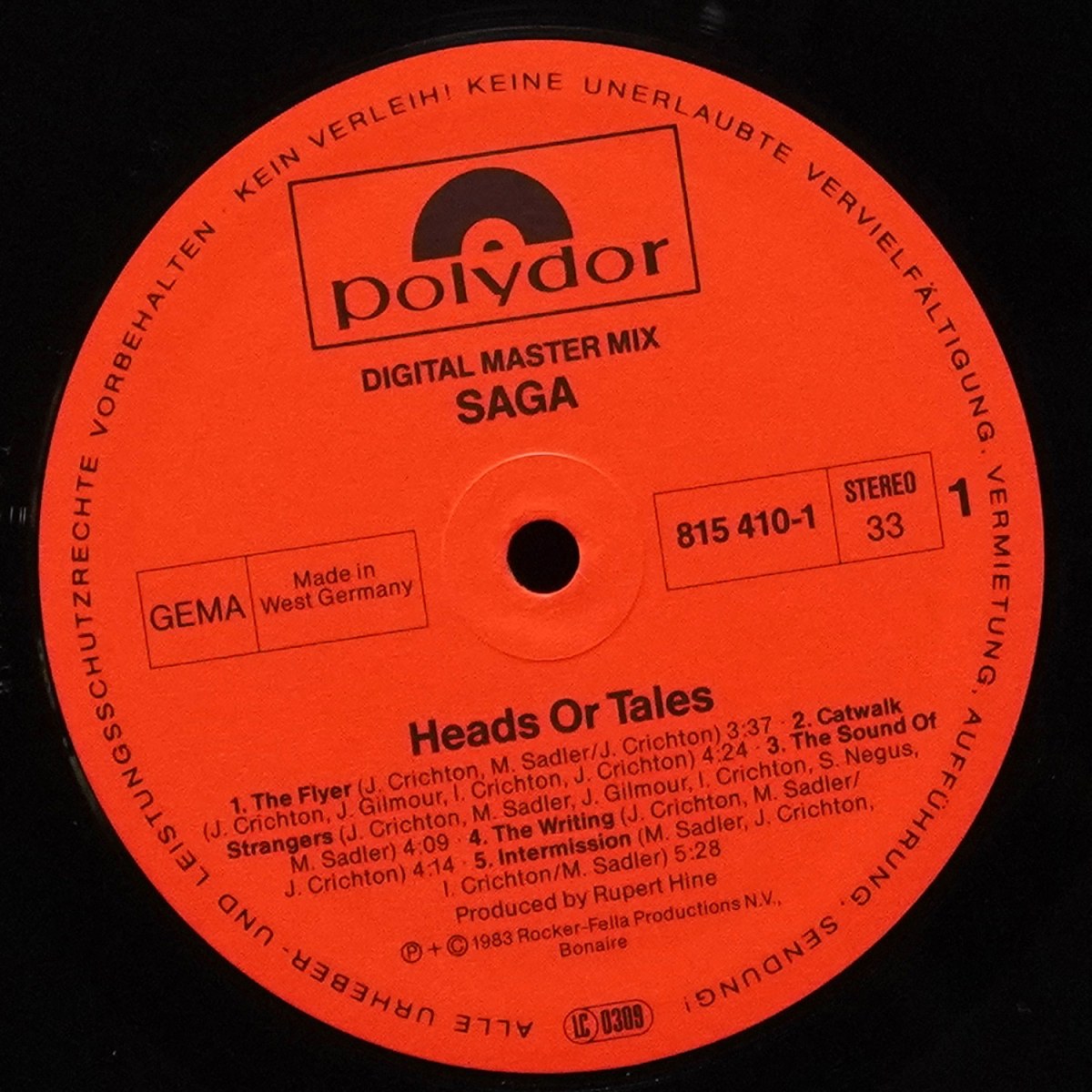 LP Saga — Heads Or Tales фото 2