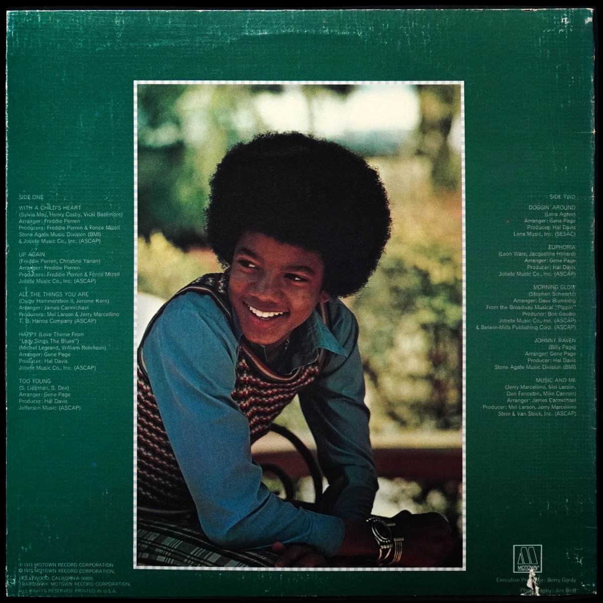 LP Michael Jackson — Music & Me фото 3