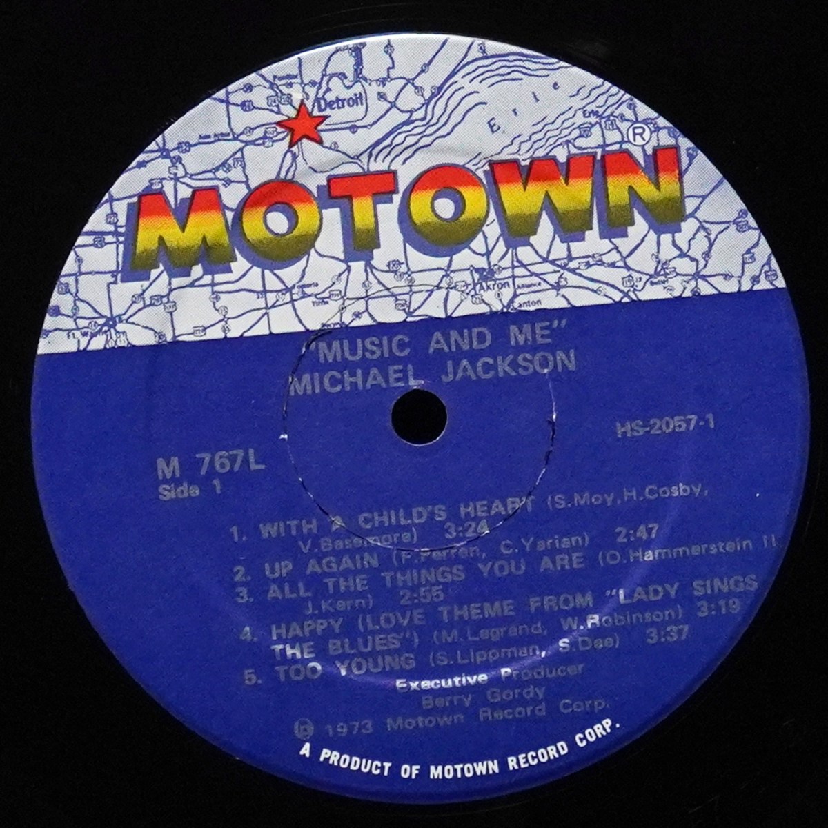 LP Michael Jackson — Music & Me фото 2