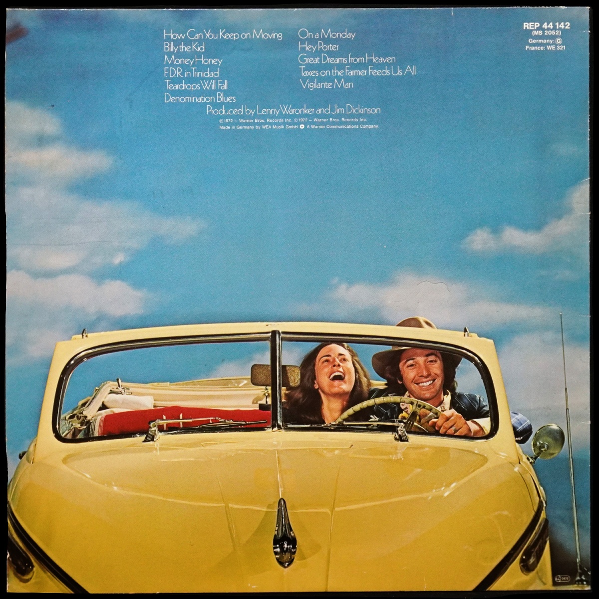 LP Ry Cooder — Into The Purple Valley фото 2