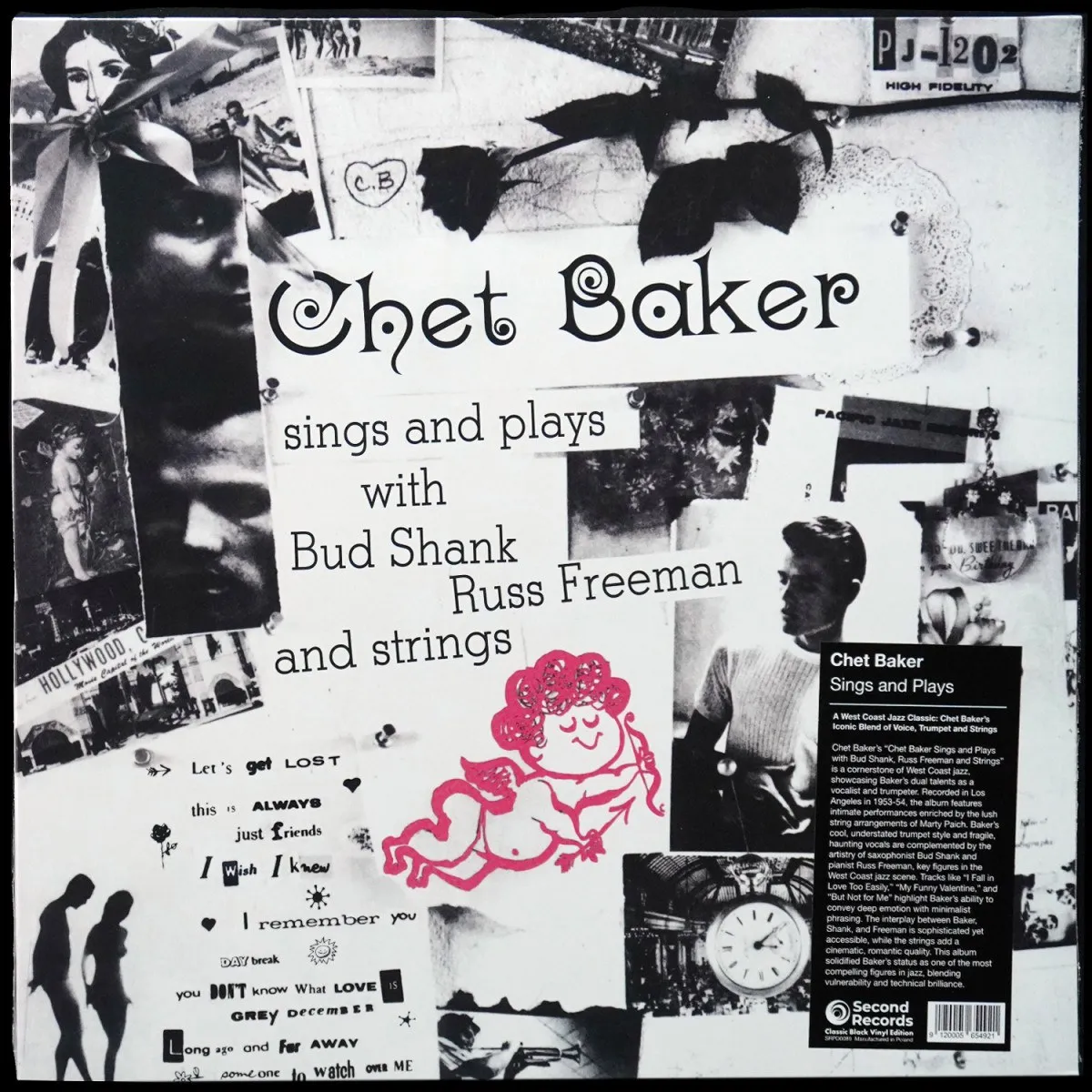 LP Chet Baker — Sings And Plays With Bud Shank, Russ Freeman And Strings фото