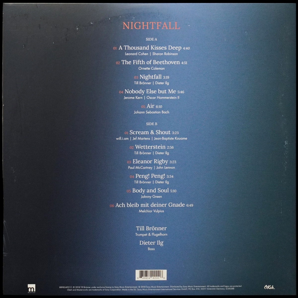 LP Till Bronner — Nightfall фото 2