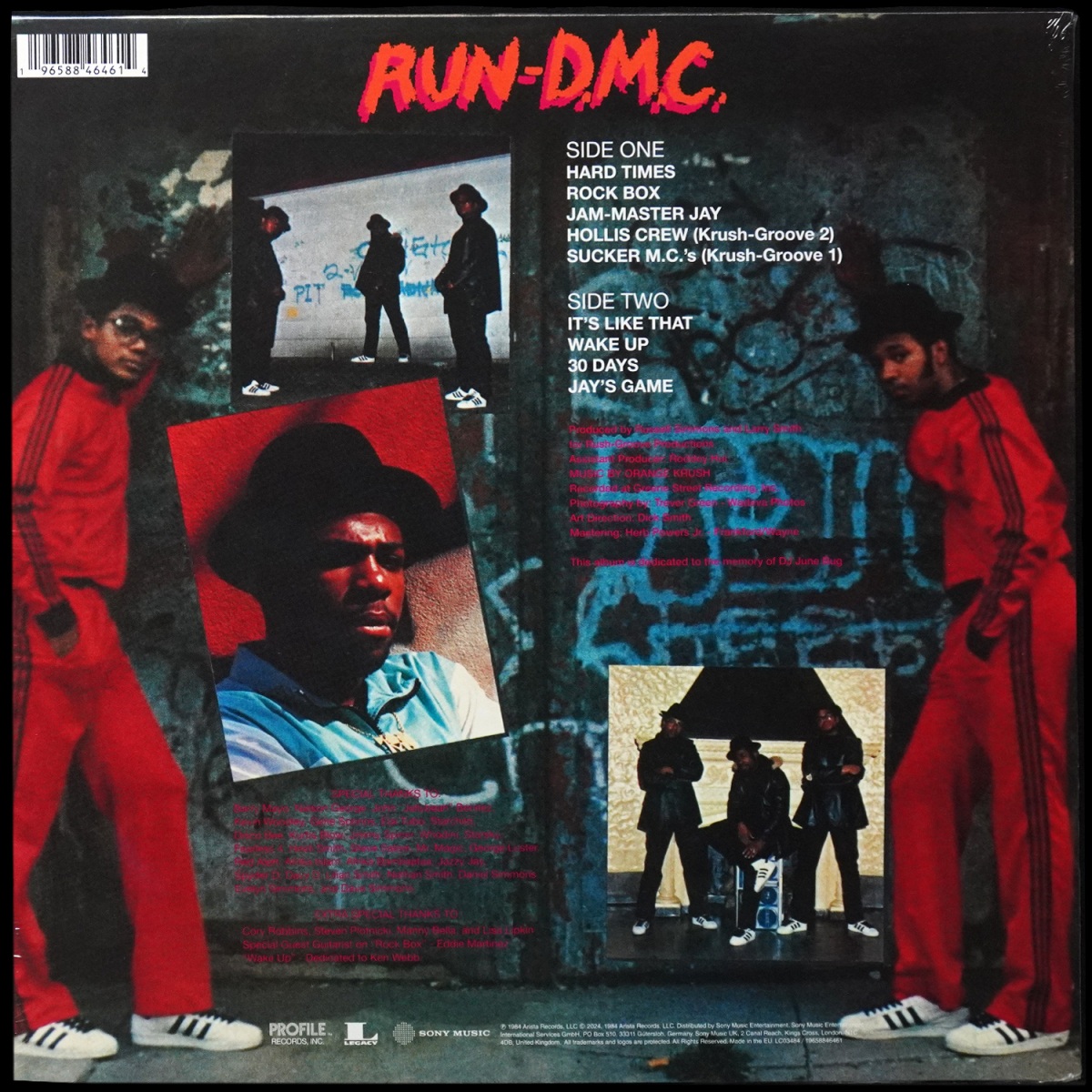 LP Run–DMC — Run-D.M.C. (цветной винил) фото 2