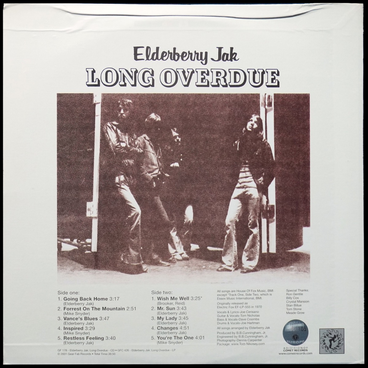 LP Elderberry Jak — Long Overdue фото 2