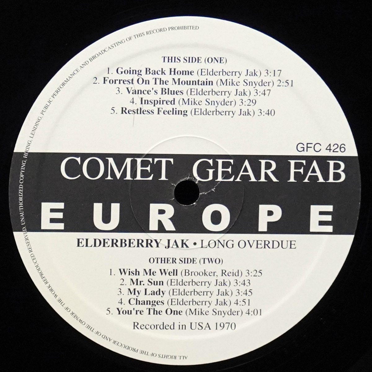 LP Elderberry Jak — Long Overdue фото 3