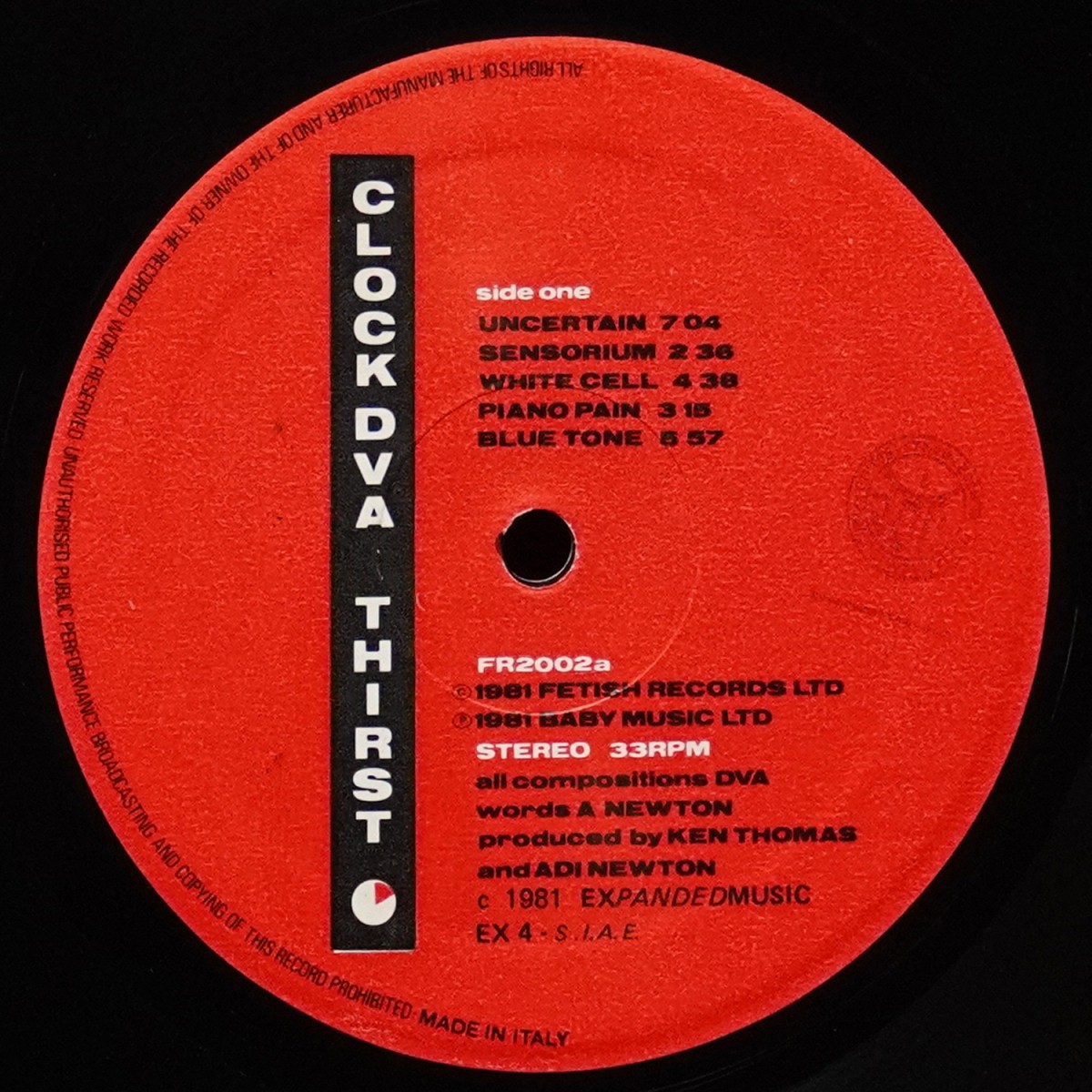 LP Clock DVA — Thirst фото 3