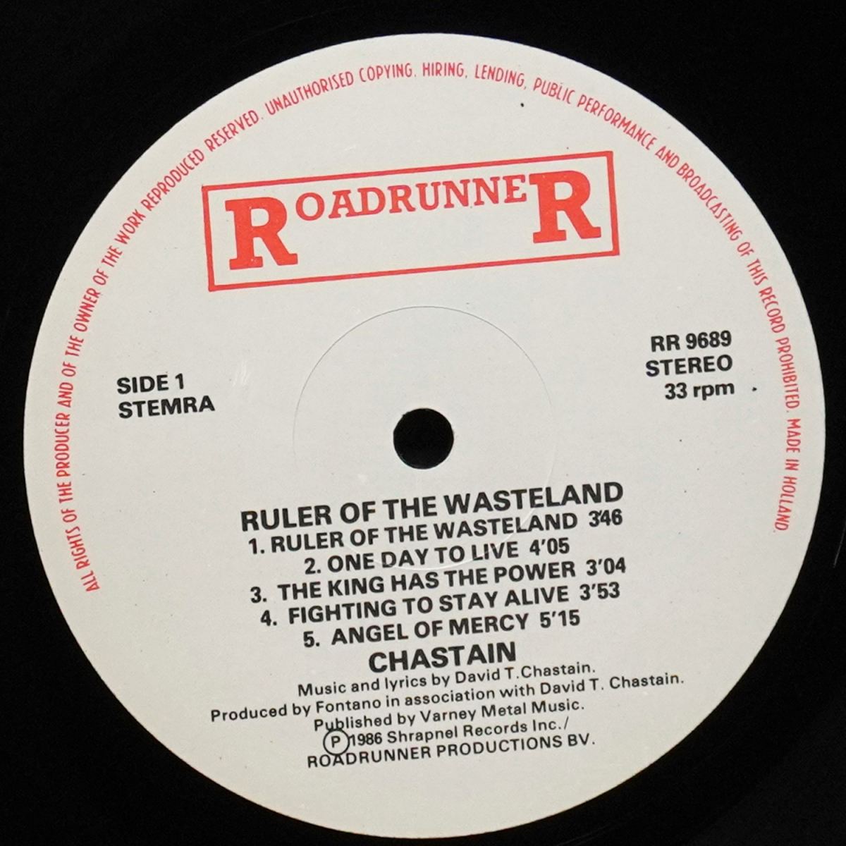 LP Chastain — Ruler Of The Wasteland фото 3