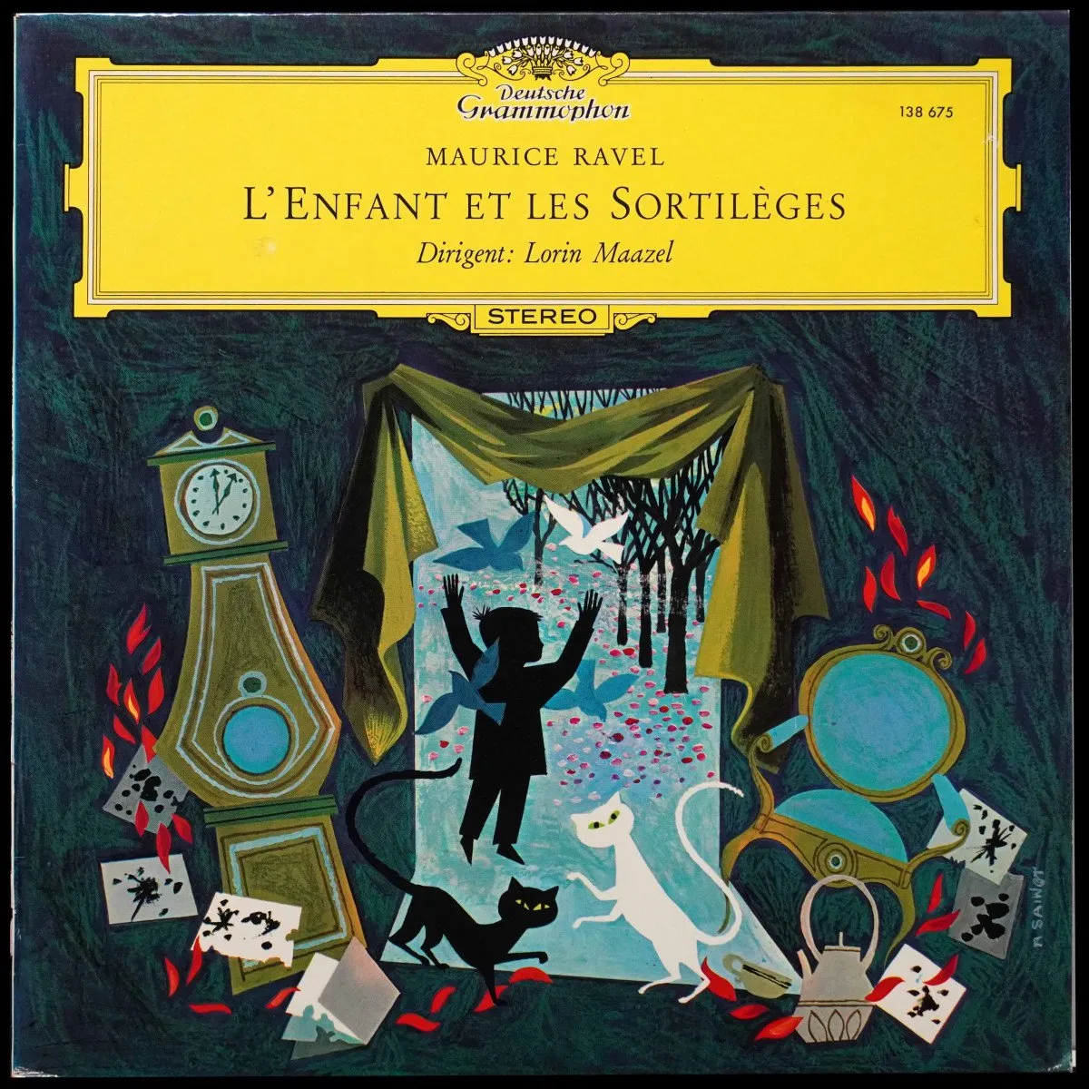 LP Lorin Maazel — Ravel: L’Enfant Et Les Sortileges фото
