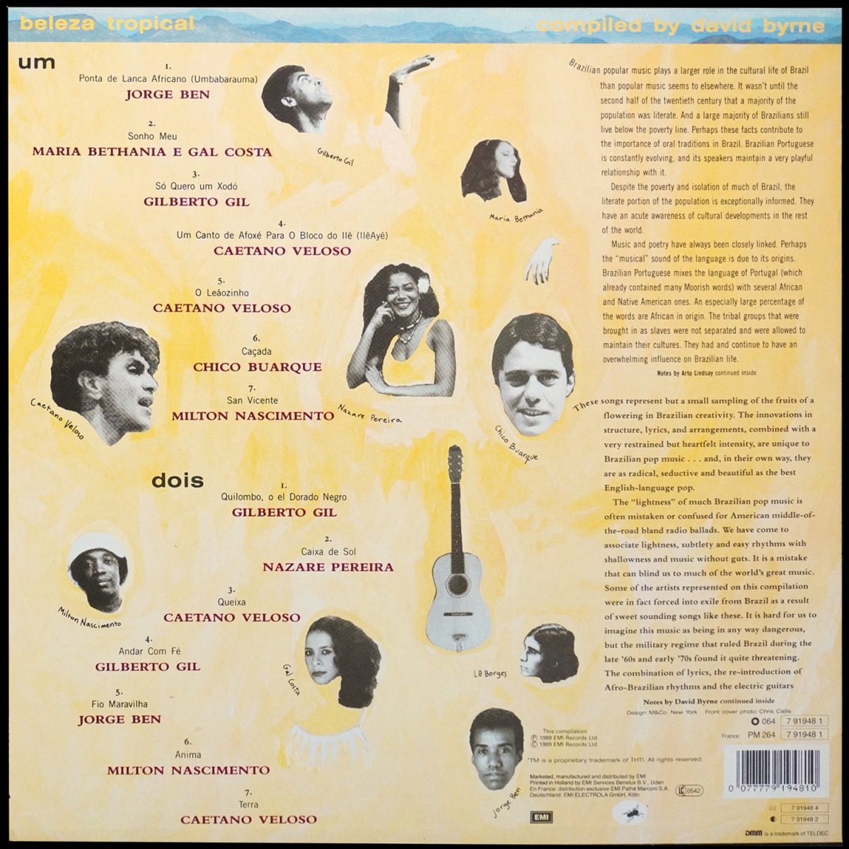 LP V/A — Beleza Tropical (Brazil Classics 1) фото 2